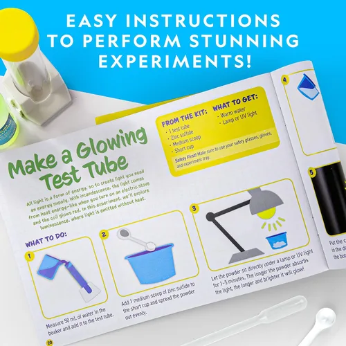Vista 6 de National Geographic Mega Science Lab - Kit para niños con 75 experimentos fáciles, con ciencia de la tierra, conjunto de química y proyectos STEM