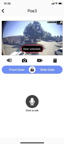 Vista 2 de GBF Sistema de intercomunicación inteligente con teléfono de video y timbre inteligente con teclado inteligente (PL963PMPOE) - Cámara 1080P, POE
