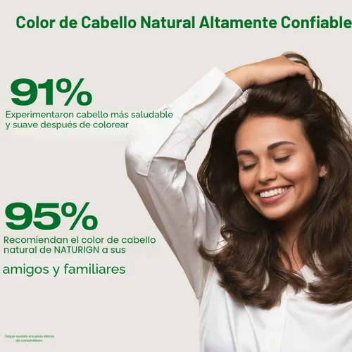 Vista 6 de Naturigin coloración permanente para cabello, marrón, (Light Chocolate Brown)