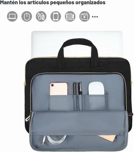 Vista 4 de MOSISO 360 Protective Laptop Bag, Computer Bags