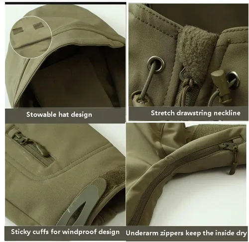 Vista 3 de Conjunto de traje de esquí de dos piezas para hombre, impermeable, resistente al viento, con capucha, abrigo de nieve, 2 piezas, trajes de nieve