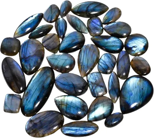 Vista 9 de Loose Gemstone Cabochons, 5 Pc Stones for Jewelry Making