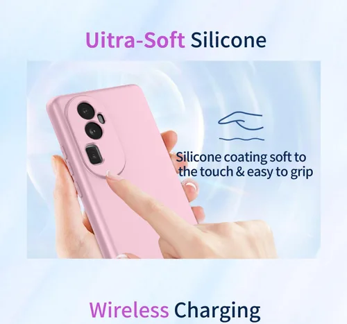 Vista 3 de Funda para Xiaomi Redmi Note 12s, funda de silicona líquida, forro de microfibra antiarañazos suave a prueba de golpes, compatible con Xiaomi Redmi
