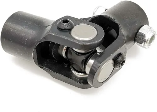 Vista 5 de Ensun 3/4" DD x 3/4" redondo negro eje de dirección universal junta en U, ángulo de trabajo máximo: 35° grados, longitud total: 3.780 in (3-3/4")