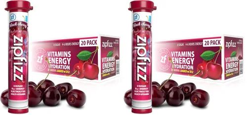 Vista 7 de Zipfizz Bebida energética diaria en polvo, Berry, paquete de 12 Energía sostenida 3-en-1, hidratación rápida y vitaminas esenciales Sin azúcar