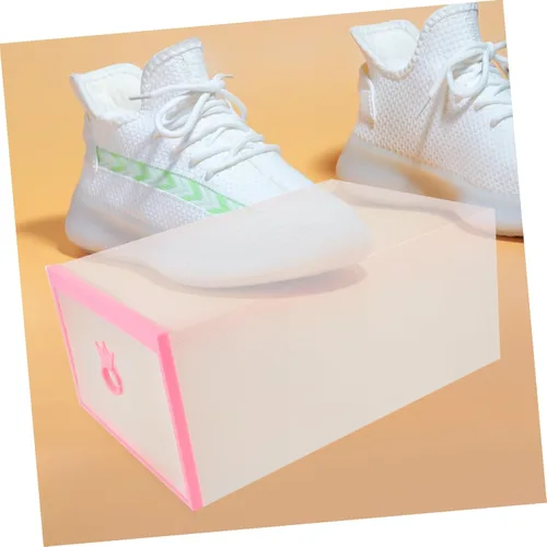 Vista 5 de SHERCHPRY Cajas de almacenamiento plegables para zapatos de plástico para zapatos