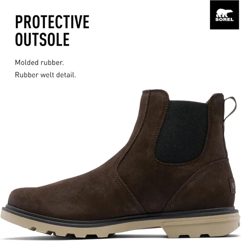 Vista 3 de SOREL Botas impermeables Carson Chelsea para hombre