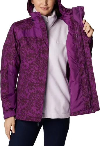 Vista 5 de Columbia Chaqueta Tunnel Falls Interchange para mujer