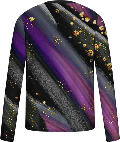 Vista 4 de Sudaderas de manga larga para hombres Impresión gráfica 3D Jersey Ropa Cuello redondo Camisetas básicas Túnica Tops