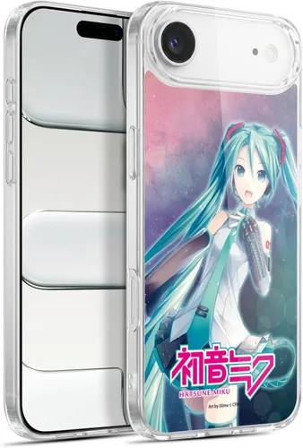 Vista 82 de Head Case Designs Licencia Oficial Hatsune Miku Gráficos Lindos Carcasa de Gel [Protección de Grado Militar] Compatible con Apple iPhone 7