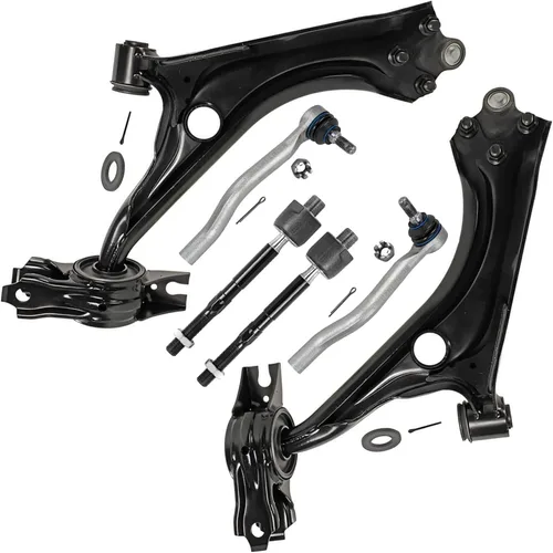 Vista 50 de Detroit Axle - Kit de brazos de control delantero para Chevy Silverado 1500 GMC Sierra 1500 GMC Sierra 1500 Avalanche Yukon Tahoe Escalade ESV EXT