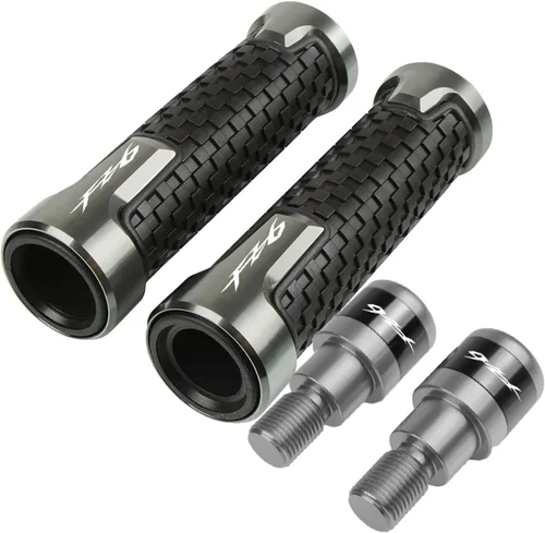 Vista 7 de Para Yamaha FZ6/FZ6R/FAZER FZ 6 R 6R FZ6 FZ 6 Motocicleta 7/8" 0.866 in Manillar Extremos Puños Slider Manillar Barra Extremos Tapones (Color: 1)