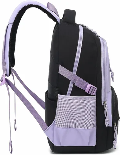 Vista 7 de CAMTOP Mochila escolar para laptop universitaria, mochila para computadora de 15.6 pulgadas para mujeres y niñas