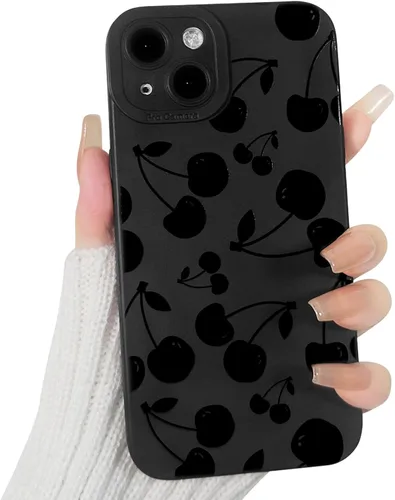 Vista 11 de Lovmooful Funda para iPhone 14 Plus, diseño de mariposa negra (mariposa) 2