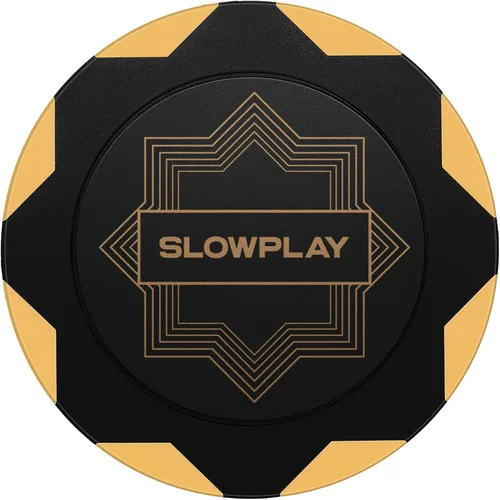 Vista 13 de SLOWPLAY Nash Clay - Fichas de póquer, 0.49 oz de compuesto de arcilla pesada, 1.575 in a granel, paquete de 50 con denominación de 10