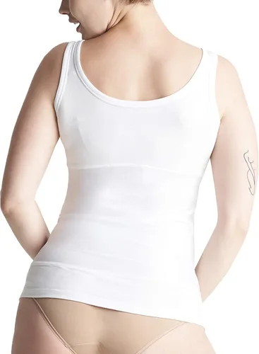 Vista 3 de Yummie Camiseta sin mangas con 3 paneles para mujer