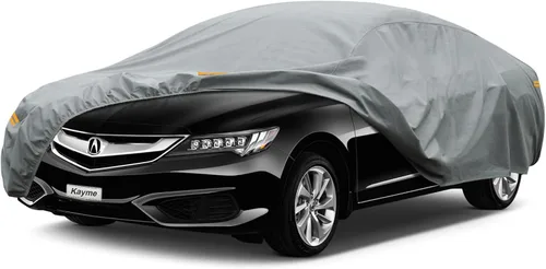 Vista 209 de Kayme Funda de Coche de Servicio Pesado Impermeable para Todo Tipo de Clima, Ajuste Personalizado para Tesla Model S, Cubierta Exterior Completa