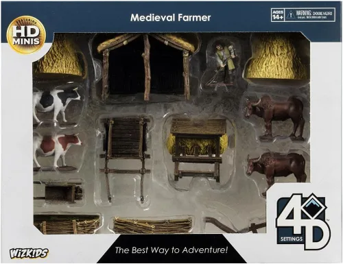 Vista 9 de WizKids Azulejos de brujo: accesorio - Configuración 4D Castle Barracks