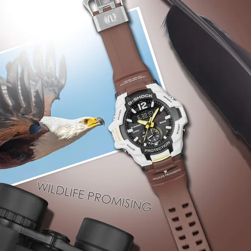 Vista 4 de CASIO G-SHOCK GR-B100WLP-7AJR GRAVITYMASTER Wildlife Promising Love The SEA and Earth Collaboration Watch (Japón Producto Genuino Doméstico)