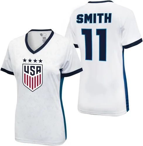 Vista 6 de Icon Sports U.S. Women Soccer Game Day Tee - Camiseta Unisex para Adulto de Manga Corta de Poliéster con Licencia Oficial
