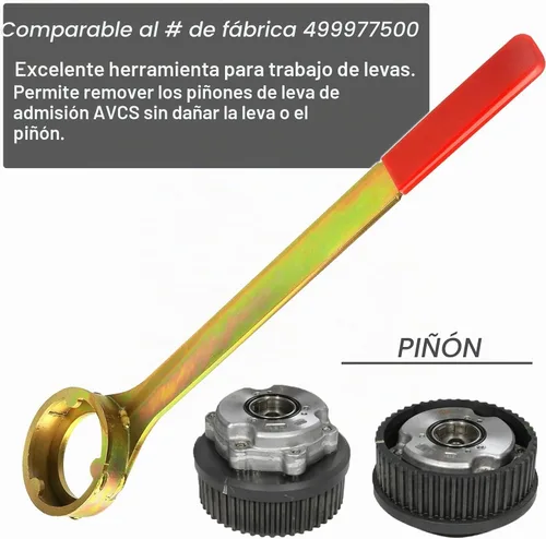 Vista 3 de AVCS - Herramienta de piñón de leva de admisión, herramientas de polea de motor compatibles con Subaru