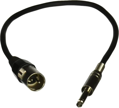 Vista 39 de C2G 40063 Pro-Audio - Cable de audio (macho de 1/4 a macho de 1/4 pulgadas, 1.5 ft), color negro