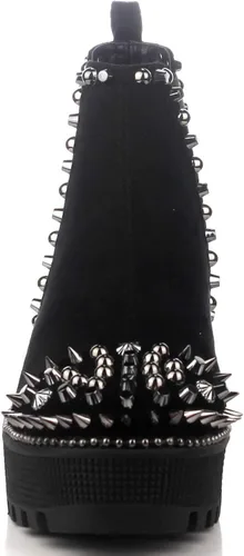 Vista 4 de Cape Robbin Spiky - Botas de combate para mujer