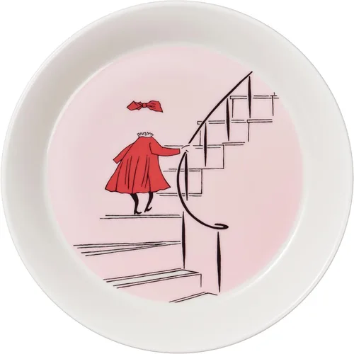 Vista 7 de Arabia Moomin Plate 7.48in Fillyjonk, Gris