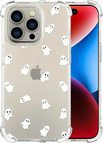 Vista 67 de Compatible con iPhone 14, funda transparente y bonita para mujeres y niñas, diseño floral, diseño floral femenino, funda para teléfono 14