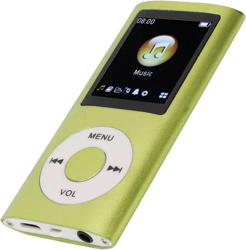 Vista 9 de Reproductor de MP3, reproductor con pantalla LCD de 1.8 pulgadas, mini puerto USB, grabadora de voz digital clásica delgada con radio FM, altavoz
