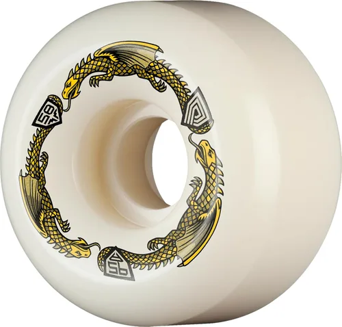 Vista 28 de Ruedas de patineta Powell Peralta Dragon Formula 88A, A2, 54mm x 39mm