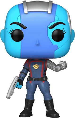 Vista 2 de Funko Pop! Marvel: Guardianes de la Galaxia Volumen 3 - Nebulosa, multicolor, vinilo, 3.8 pulgadas de alto