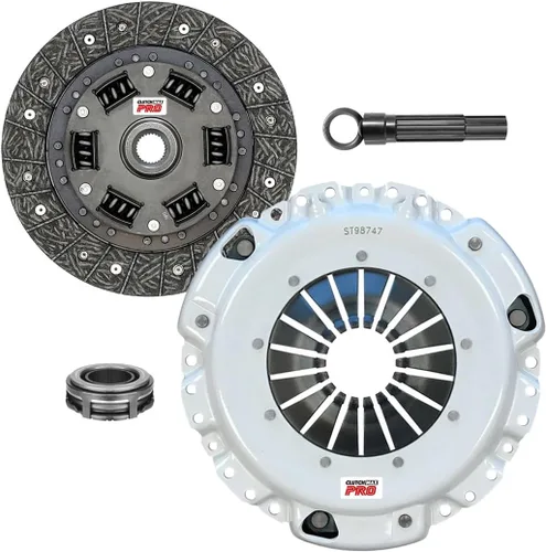 Vista 9 de PRO Performance Stage 1 Kit de embrague con volante compatible con VW Beetle Golf Jetta 2.0L AEG MK4 MK IV 1998-2006 (CP17046HDFW-ST1)