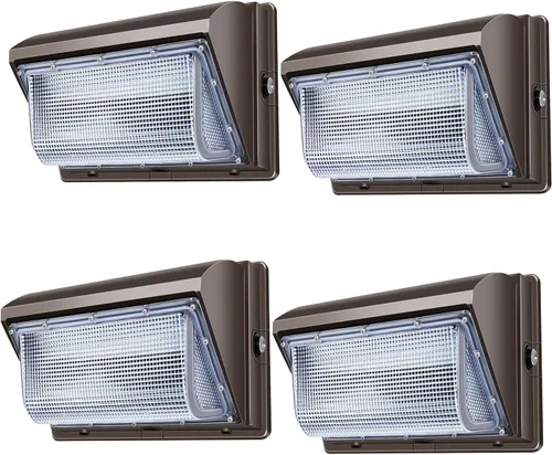 Vista 8 de ledmo Paquete de Pared LED de 150W con Fotocélula de Anochecer a Amanecer 5000K Impermeable Luminaria Comercial para Exteriores 21000lm 100-277V