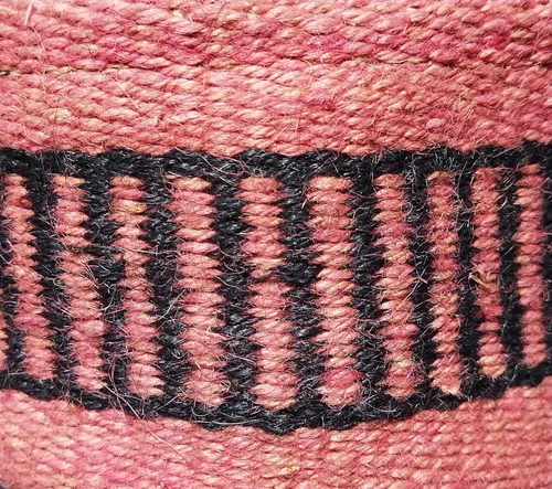 Vista 4 de Cesta de Maceta de Yute Resistente, Cesta Tejida Moderna, Maceta para Flores, Maceteros de Interior para Suelo, Cesta Organizadora de Almacenamiento