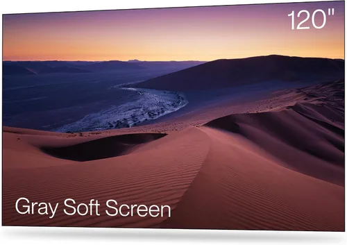 Vista 17 de AWOL VISION Pantalla de proyector gris mate de marco fijo de 100 pulgadas, ángulo de visión de 170°, pantalla 16:9 8K/4K con marco de aluminio