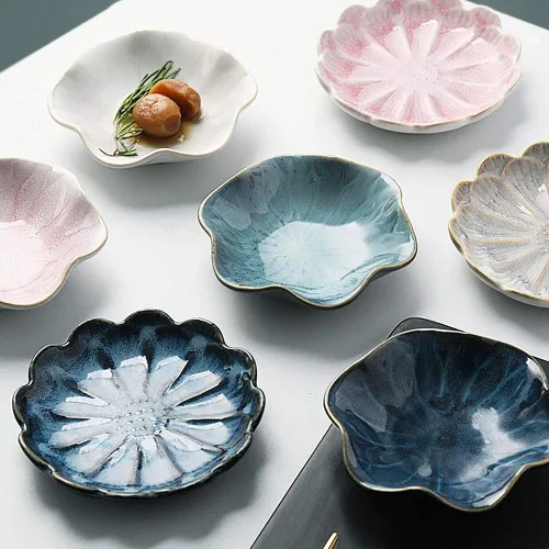 Vista 2 de Zelevii Bandeja de joyería, plato de cerámica para anillos, organizador de joyas, regalos para mujeres, mamá, mejor amiga, hija, amistad, hermana