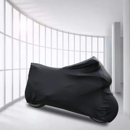 Vista 5 de WinPower Funda elástica para motocicleta de interior, a prueba de polvo, para motocicletas, 104 x 41 x 49 pulgadas