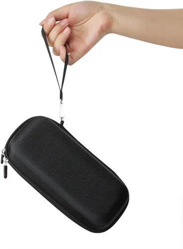 Vista 6 de Hermitshell Funda rígida de viaje compatible con JBL FLIP 5 / JBL FLIP 6 / JBL Flip 7 Altavoz Bluetooth portátil impermeable (negro)