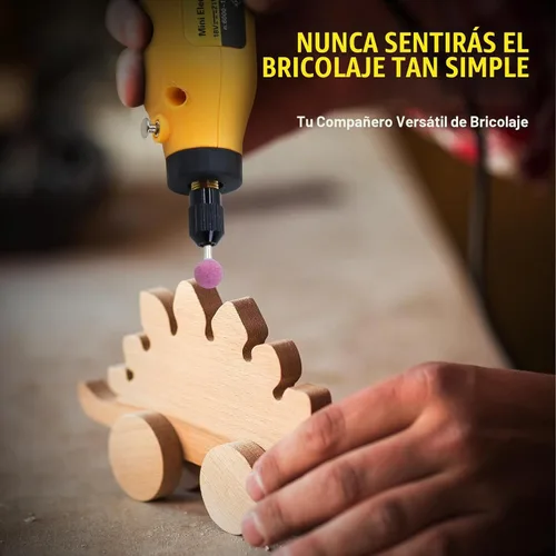 Vista 2 de Kit de herramientas rotativas inalámbricas para batería DEWALT de 20 V máximo, 6 velocidades con 25 accesorios, herramienta giratoria multiusos