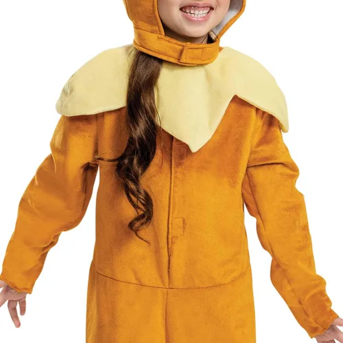 Vista 4 de Disguise Disfraz de Eevee para niños, disfraz oficial de Pokemon con capucha