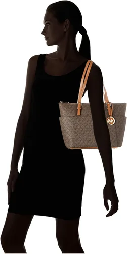 Vista 6 de Michael Michael Kors Jet Set Item EastWest Top - Bolsa con cremallera