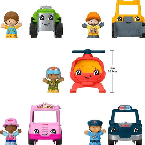 Vista 6 de Fisher-Price Set de vehículos de actividad Little People