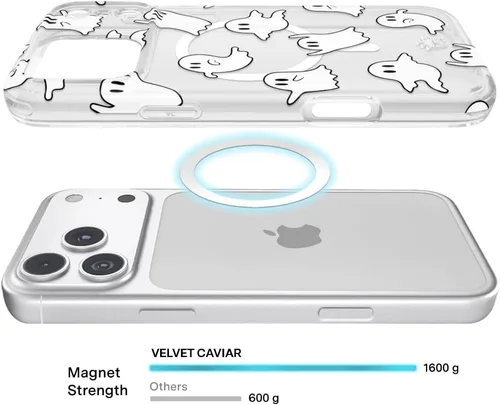 Vista 543 de VELVET CAVIAR Funda para iPhone 15, compatible con MagSafe, probada contra caídas de 10 pies, fundas protectoras de diseño, leopardo color rosa
