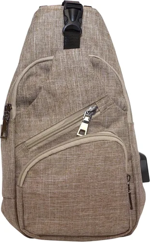Vista 85 de Nupouch Mochila cruzada antirrobo, carga USB, mochila ligera para viajes, senderismo, todos los días