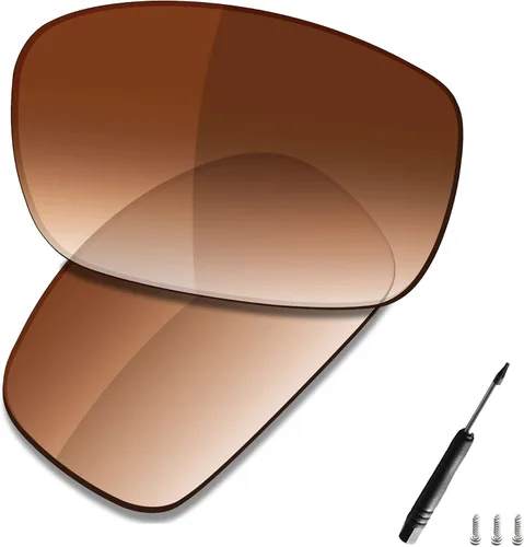 Vista 20 de SAUCER Lentes de repuesto prémium y kits de goma para gafas de sol Oakley X Squared OO6011 Alta definición: oro de 24 quilates.