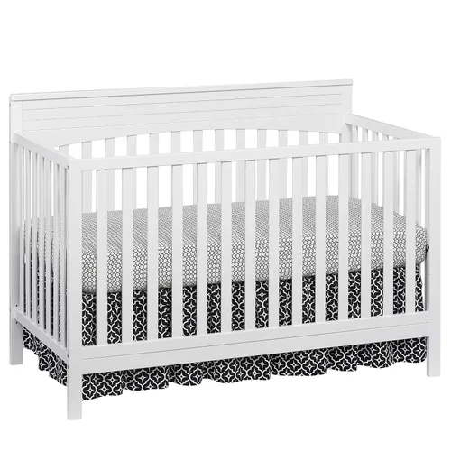 Vista 8 de Oxford Baby Harper - Cuna convertible 4 en 1, gris paloma, certificado GreenGuard Gold