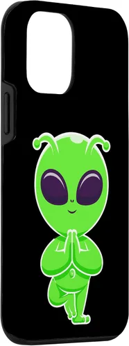 Vista 30 de iPhone 13 Pro Max Namaste Alien Respect gift Case