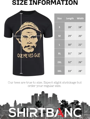 Vista 6 de ShirtBANC Que Me Vez Guey El Chavo del Ocho Don Ramon Camisa