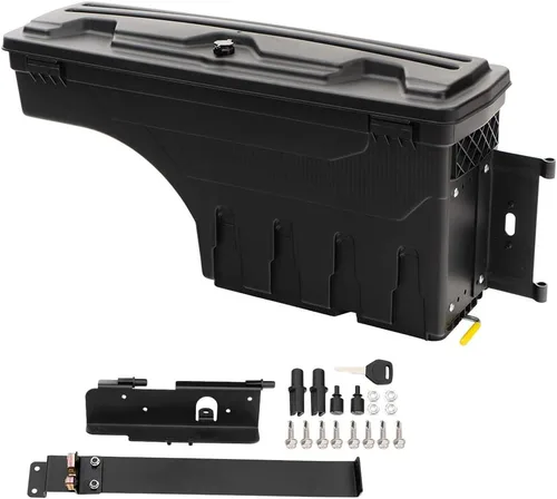 Vista 20 de GRAND ORANGE Caja de herramientas con cerradura para caja de almacenamiento de caja de camiones